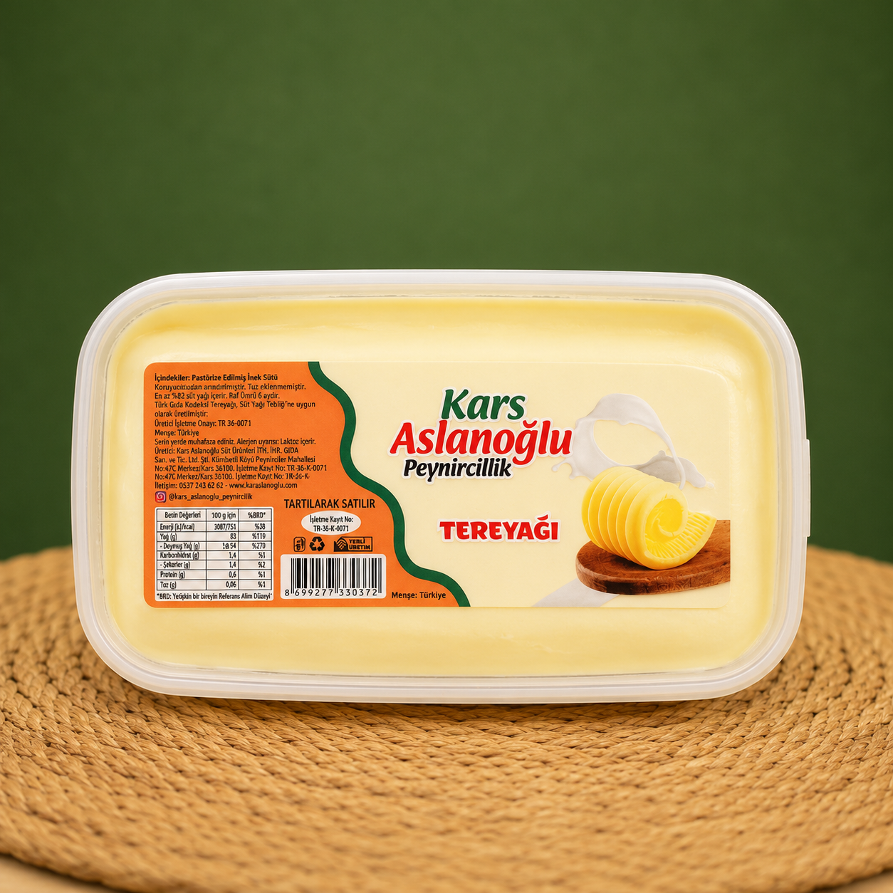 KARS YAYIK KÖY TEREYAĞI 1 KG