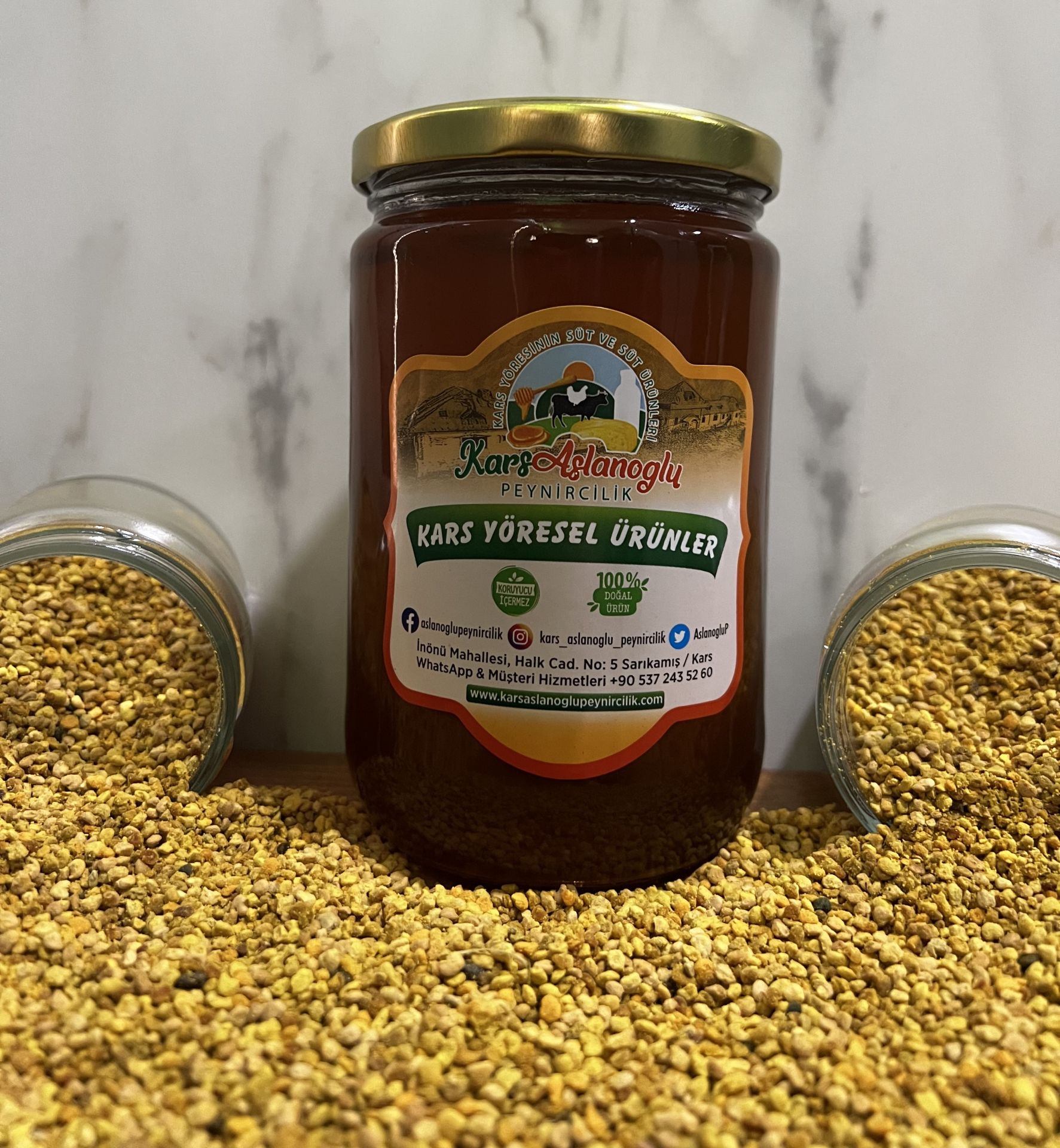 Kars Karakovan Süzme Bal 1 Kg