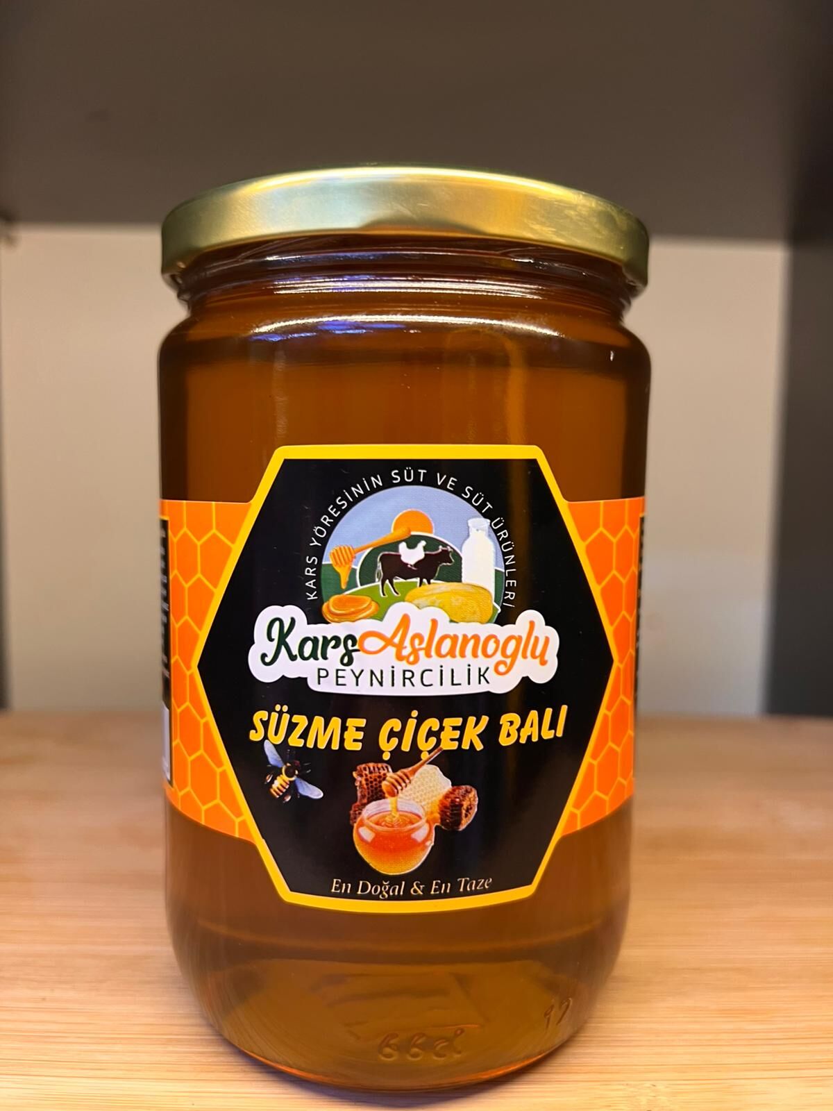 KARS SAF SÜZME ÇİÇEK BAL 1 KG