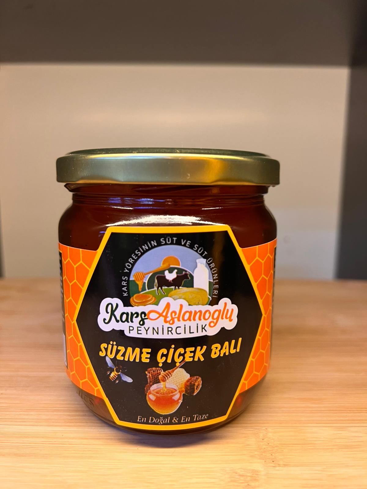 KARS SAF SÜZME ÇİÇEK BAL 500 gr