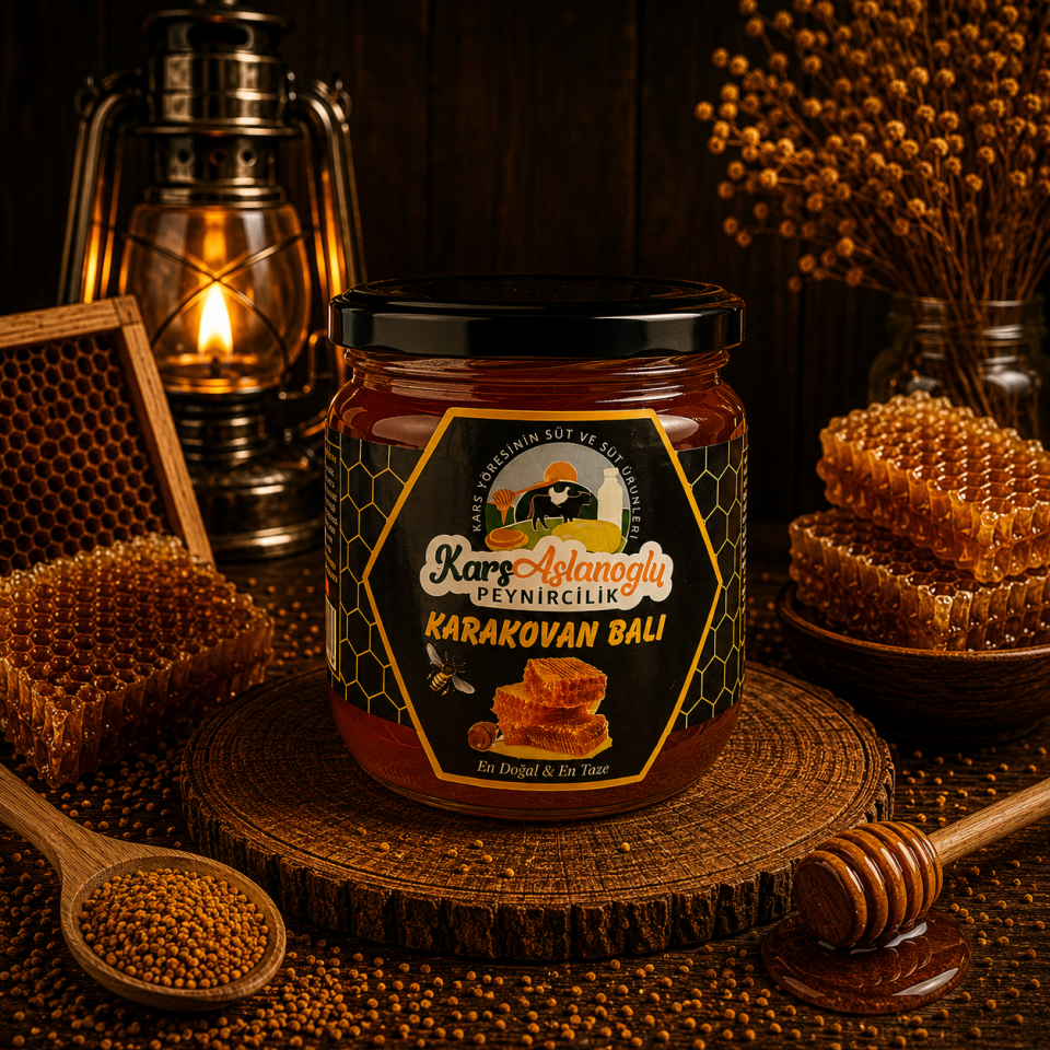 KARS KARAKOVAN SÜZME BAL 500 gr