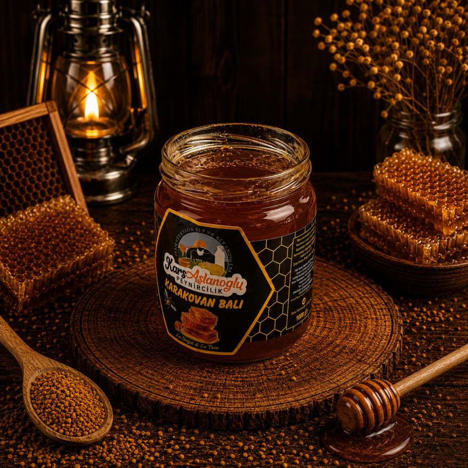 KARS KARAKOVAN SÜZME BAL 500 gr