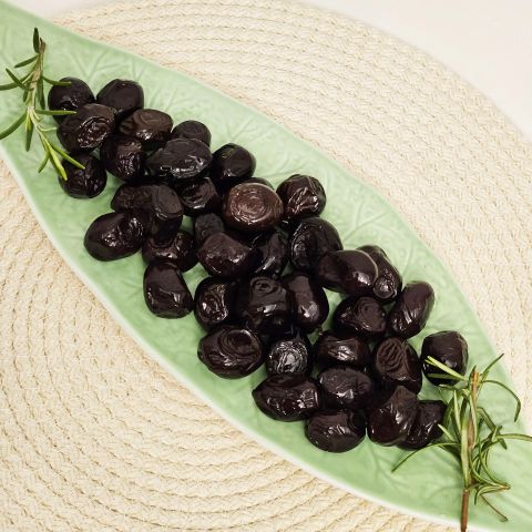 Süper Yağlı Siyah Zeytin 1 Kg