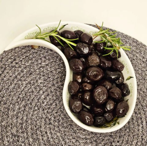 Lüks Yağlı Siyah Zeytin - 1 Kg