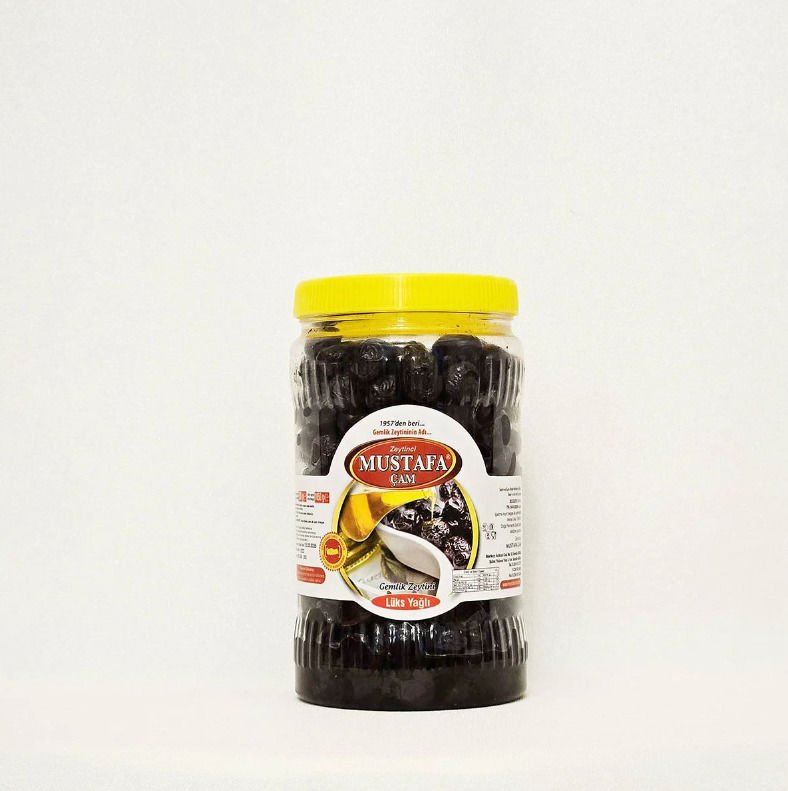 Lüks Yağlı Siyah Zeytin - 1 Kg
