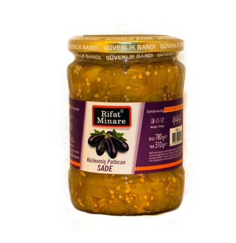 Rifat Minare Közlenmiş Patlıcan Sade 510 Gr