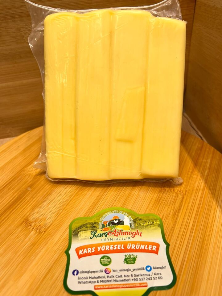 KARS YAĞLI DİL PEYNİRİ ŞİRDEN MAYALI 500 gr