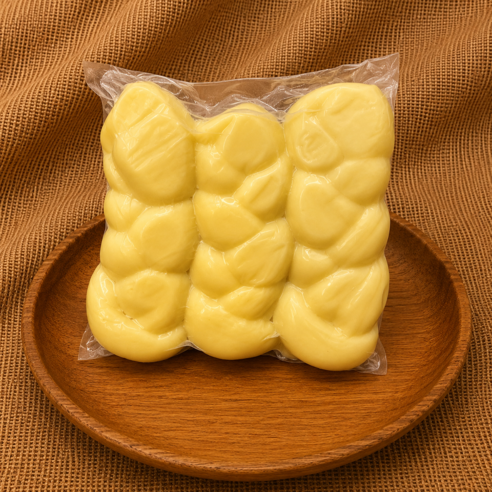 KARS YAĞLI ÖRGÜ  PEYNİRİ ŞİRDEN MAYALI 500 gr