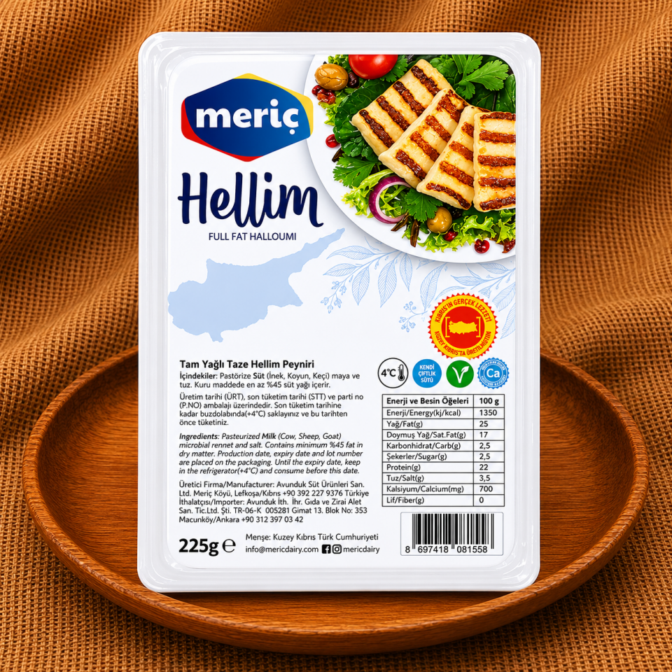 KIBRIS MERİÇ HELLİM 225 gr