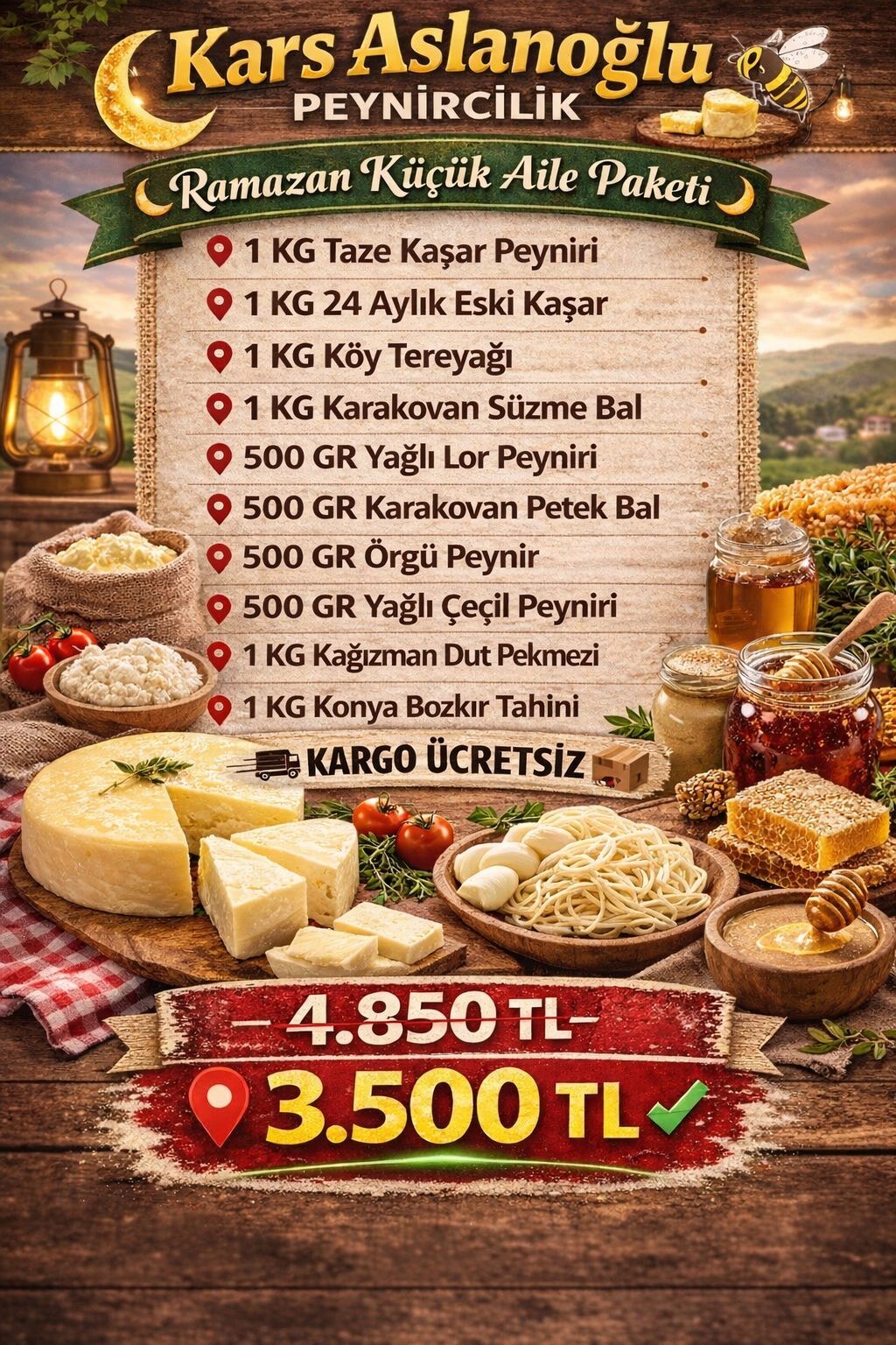 RAMAZAN KÜÇÜK AİLE PAKETİ