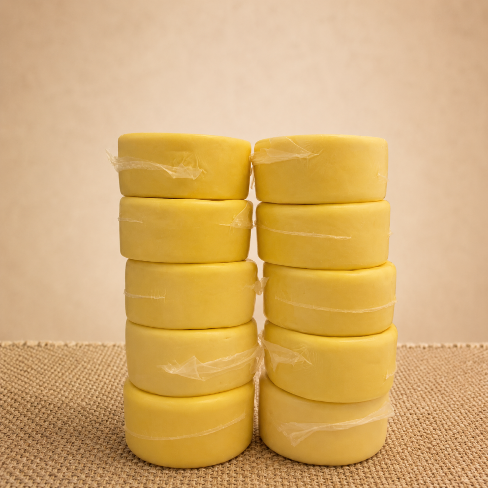 KARS TAZE KAŞAR PEYNİRİ ŞİRDEN MAYALI 1 kg 10'lu paket