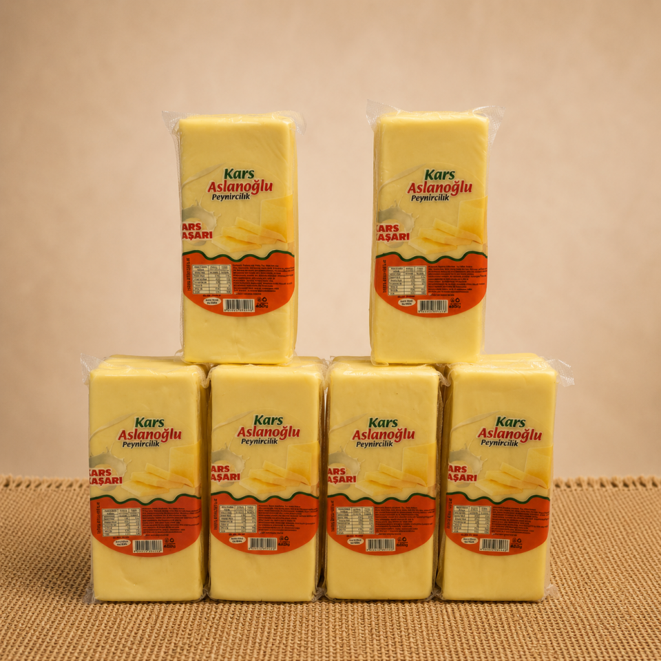 TOSTLUK TAZE BLOK KAŞAR PEYNİRİ 1 KG 10'lu paket