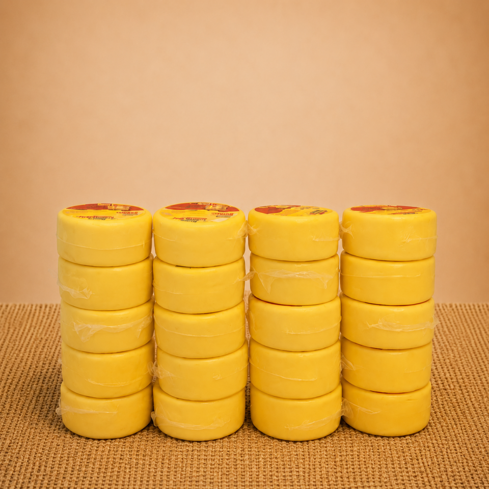 KARS TAZE KAŞAR PEYNİRİ ŞİRDEN MAYALI 1 kg 20'li paket