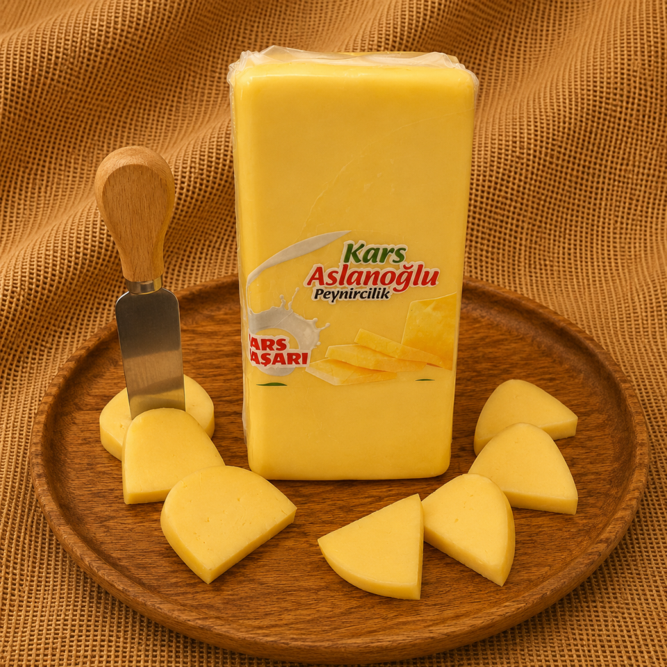 TOSTLUK TAZE BLOK KAŞAR PEYNİRİ 1 KG 20'li paket
